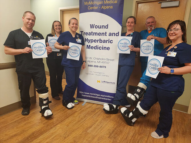 Master Caster training program enhances skills at Alpena Wound